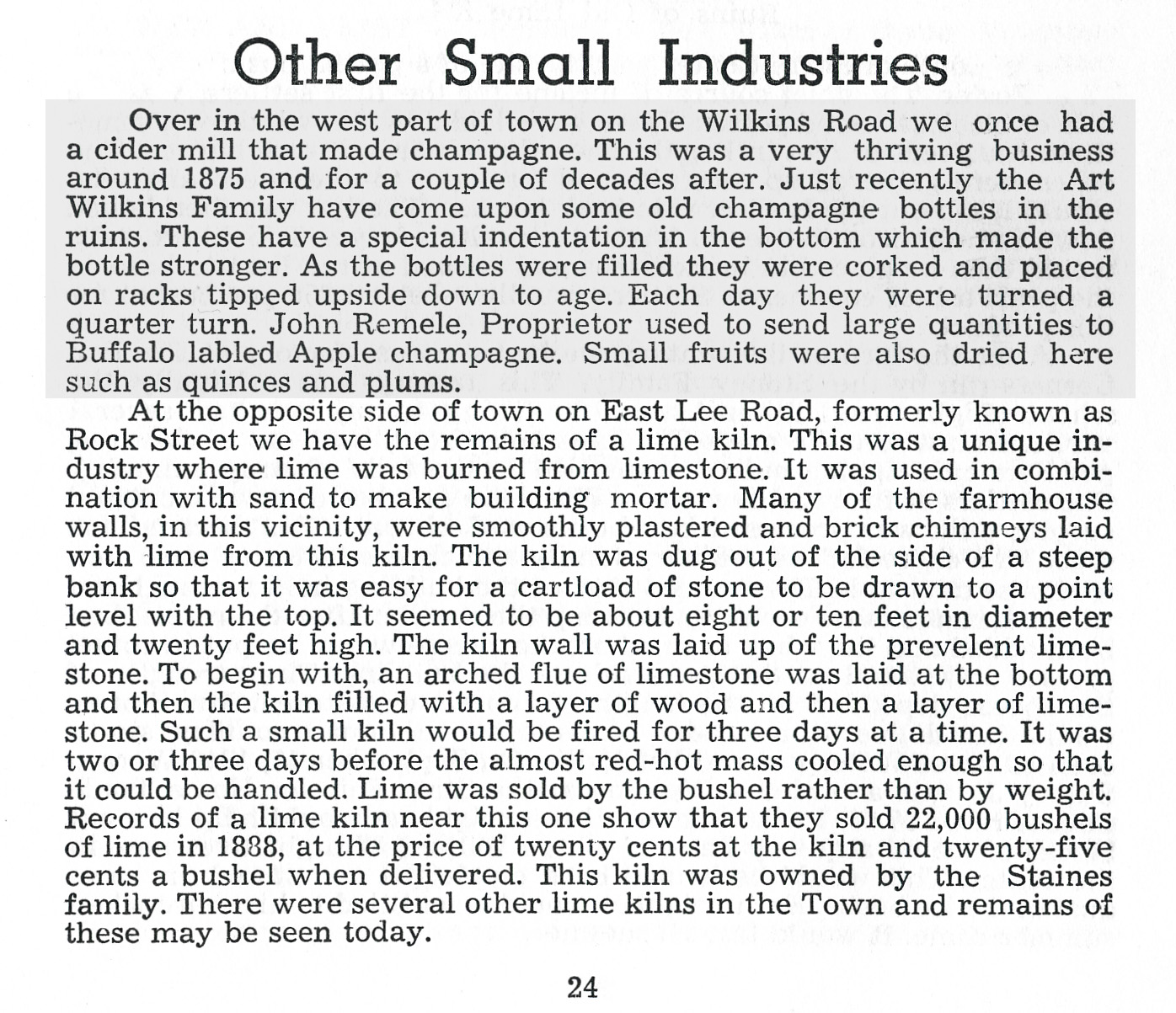 Barre Sesquicentennial 1818-1068 p24